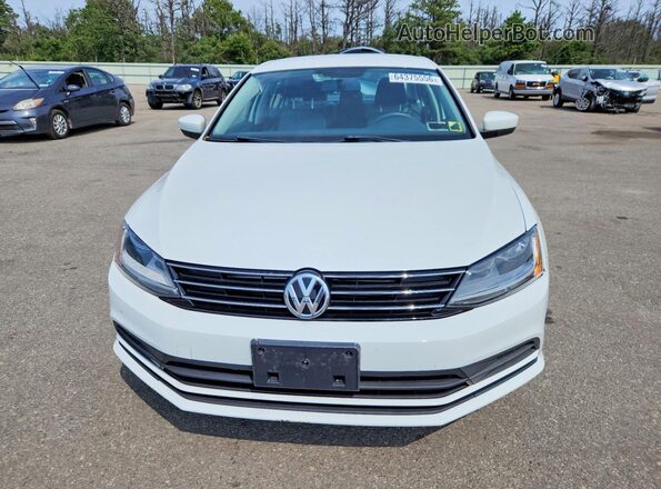 3VW2B7AJ9HM337095 2017 VOLKSWAGEN JETTA White Widok z przodu