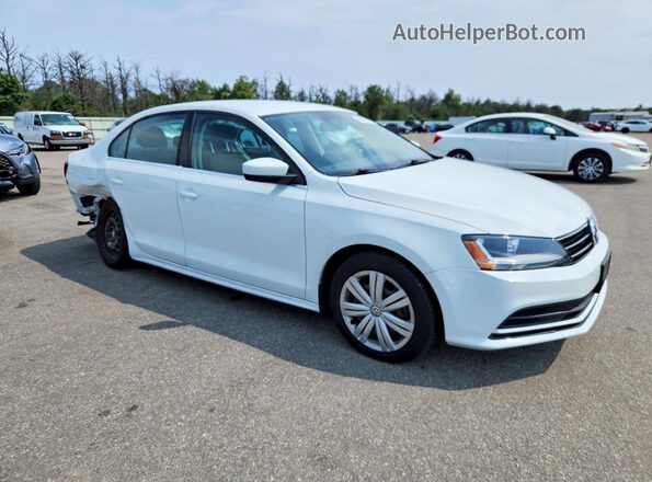 3VW2B7AJ9HM337095 2017 VOLKSWAGEN JETTA White Przód prawy