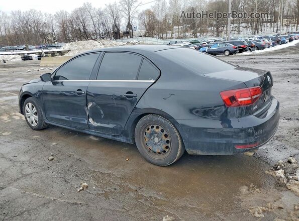 3VW2B7AJ9HM415343 2017 VOLKSWAGEN JETTA Black Rear left