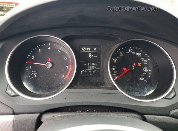 3VW2B7AJ9HM415343 2017 VOLKSWAGEN JETTA Black Instrument cluster view