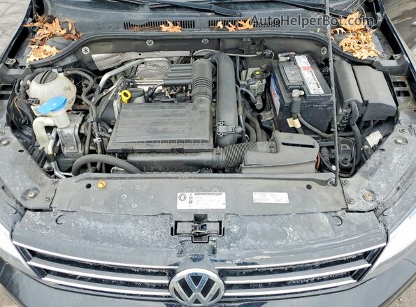 3VW2B7AJ9HM415343 2017 VOLKSWAGEN JETTA Black Rear interior view