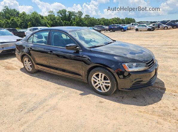 3VW2B7AJ9JM229081 2018 VOLKSWAGEN JETTA Black Передня права чверть