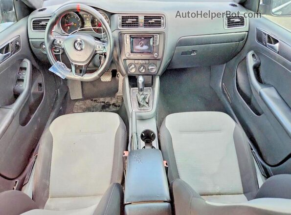 3VW2B7AJXHM327451 2017 VOLKSWAGEN JETTA Black Вид панелі приладів