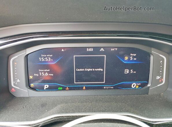 3VW2T7BU9RM047656 2024 VOLKSWAGEN JETTA Gray Instrument cluster view