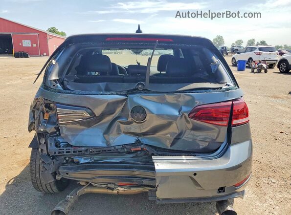 3VW447AU3JM271663 2018 VOLKSWAGEN GTI Gray Rear view