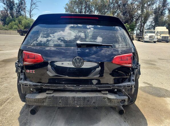 3VW447AU7HM040422 2017 VOLKSWAGEN GTI Black Vista trasera