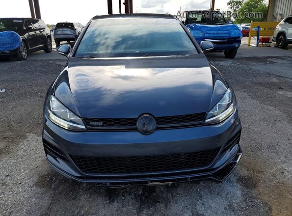 3VW447AU9JM292680 2018 VOLKSWAGEN GTI Charcoal Вид спереду