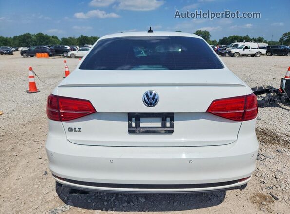 3VW4T7AJ0HM297107 2017 VOLKSWAGEN JETTA White Widok z tyłu