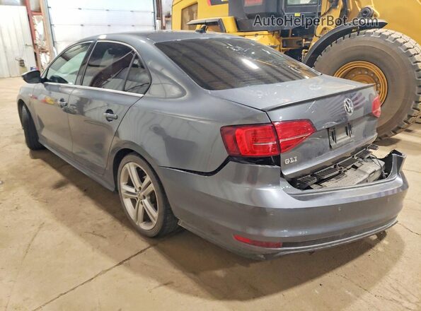 3VW4T7AJ1HM331040 2017 VOLKSWAGEN JETTA Gray Rear left