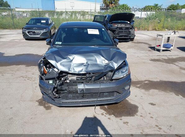3VW4T7AJ4HM341917 2017 VOLKSWAGEN JETTA Gray Widok zestawu wskaźników