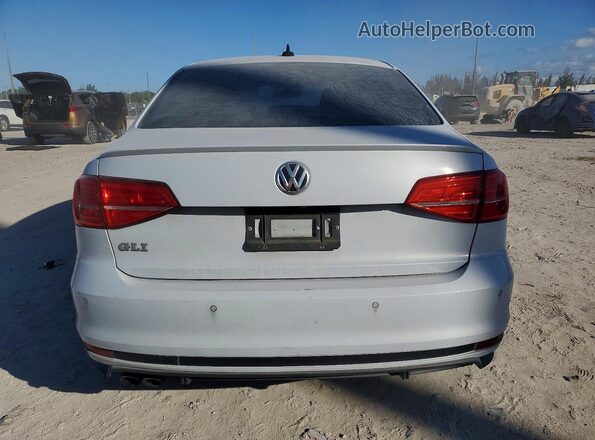 3VW4T7AJ5HM356135 2017 VOLKSWAGEN JETTA Серый Вид сзади