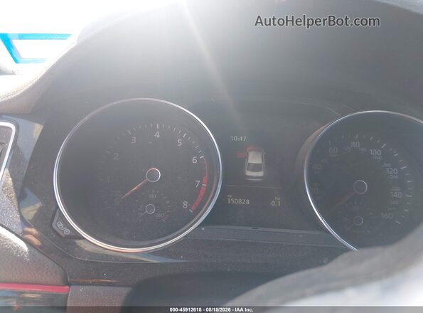 3VW4T7AJ7GM242541 2016 VOLKSWAGEN JETTA Black Vista de los asientos traseros