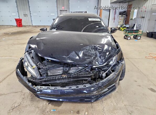 3VW4T7AJ7HM256280 2017 VOLKSWAGEN JETTA Черный Вид спереди