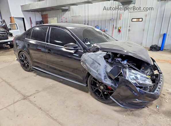 3VW4T7AJ7HM256280 2017 VOLKSWAGEN JETTA Черный Передняя правая четверть