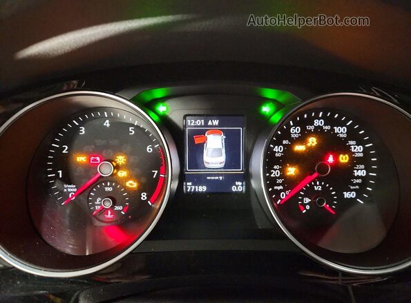 3VW4T7AJ7HM256280 2017 VOLKSWAGEN JETTA Черный Вид щитка приборов