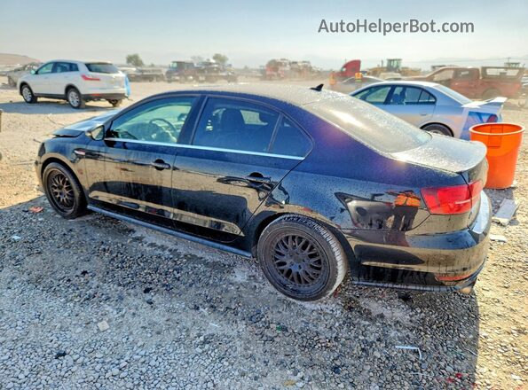 3VW4T7AJ7HM286511 2017 VOLKSWAGEN JETTA Black Tył lewy