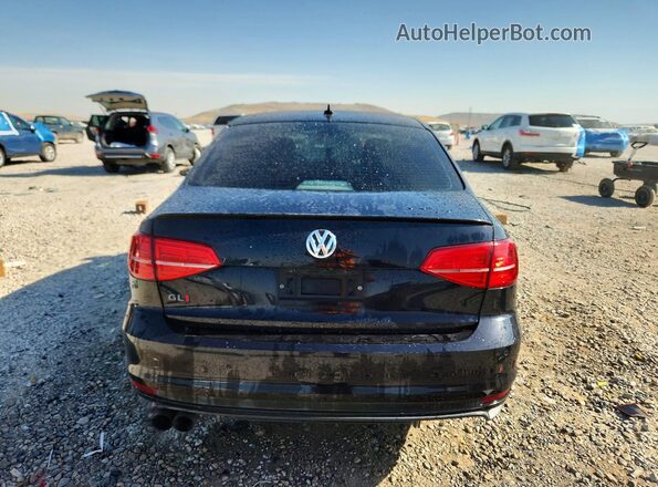 3VW4T7AJ7HM286511 2017 VOLKSWAGEN JETTA Black Widok z tyłu
