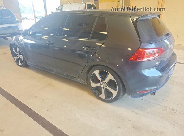 3VW4T7AU8HM071973 2017 VOLKSWAGEN GTI Gray Rear left