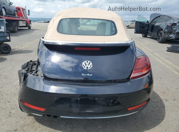 3VW517AT7HM825270 2017 VOLKSWAGEN BEETLE Black Вид ззаду