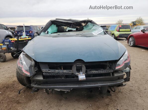 3VW547AU1JM295416 2018 VOLKSWAGEN GTI Green წინა ხედი
