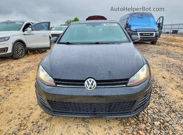 3VW547AU3HM024450 2017 VOLKSWAGEN GTI Черный Вид спереди