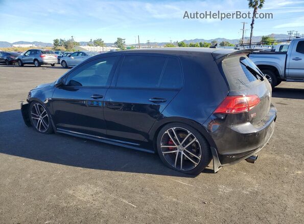 3VW547AU8HM043785 2017 VOLKSWAGEN GTI Black Задня ліва чверть
