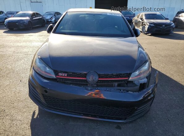 3VW547AU8HM043785 2017 VOLKSWAGEN GTI Black Вид спереду