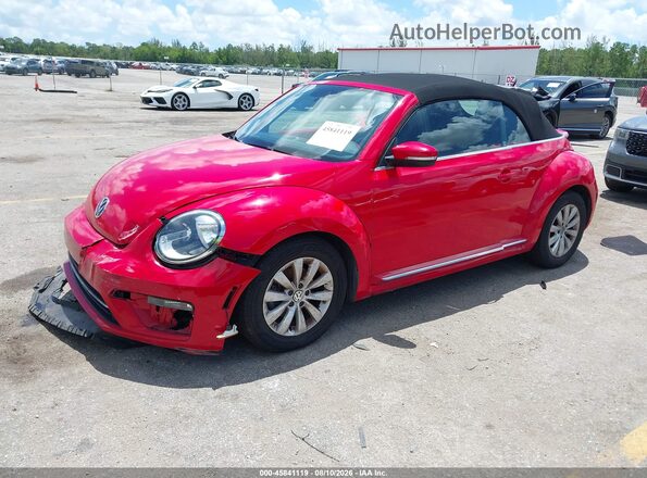 3VW5DAAT3JM516633 2018 VOLKSWAGEN BEETLE Red Vista tres cuartos delantera izquierda