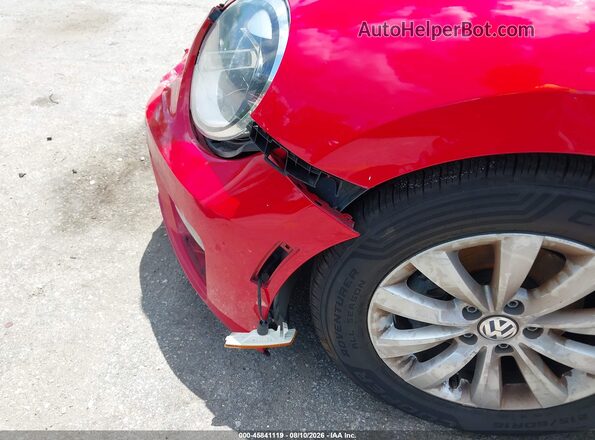 3VW5DAAT3JM516633 2018 VOLKSWAGEN BEETLE Red Vista frontal
