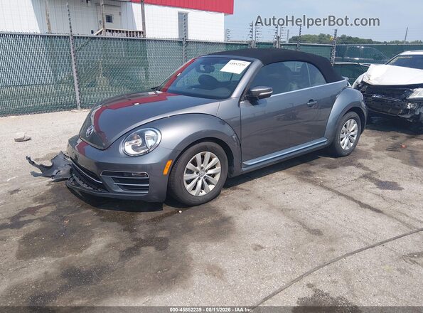 3VW5DAAT4KM505996 2019 VOLKSWAGEN BEETLE Pewter Передня ліва чверть