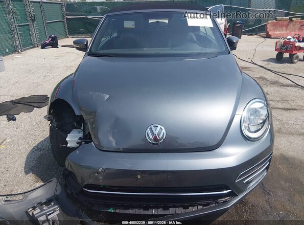 3VW5DAAT4KM505996 2019 VOLKSWAGEN BEETLE Pewter Вид задньої частини салону