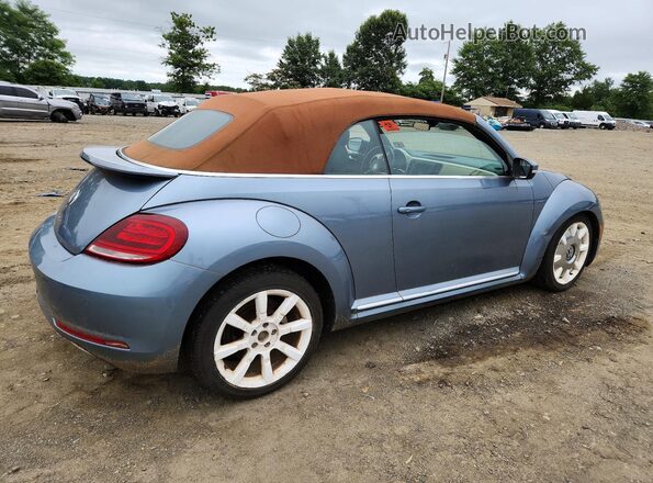 3VW5DAAT4KM512219 2019 VOLKSWAGEN BEETLE Blue Հետևի աջ