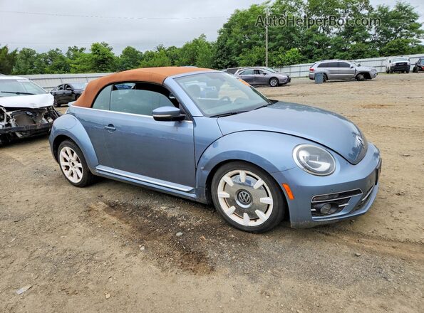 3VW5DAAT4KM512219 2019 VOLKSWAGEN BEETLE Blue Առջևի աջ