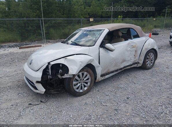 3VW5DAAT5KM502900 2019 VOLKSWAGEN BEETLE White წინა მარცხენა ხედი სამი მეოთხედიდან