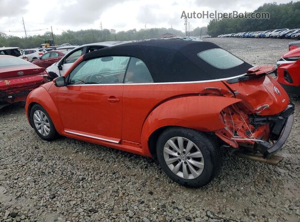 3VW5DAAT6JM502368 2018 VOLKSWAGEN BEETLE Orange უკანა მარცხენა