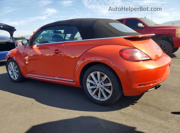 3VW5DAATXJM506892 2018 VOLKSWAGEN BEETLE Orange Передня права чверть