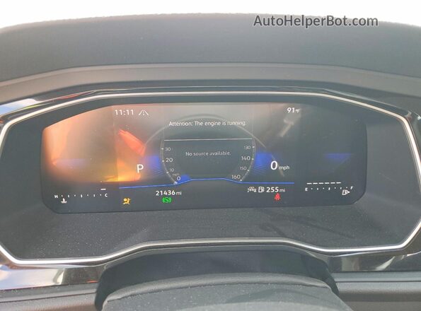 3VW5M7BU0RM058667 2024 VOLKSWAGEN JETTA Белый Вид щитка приборов