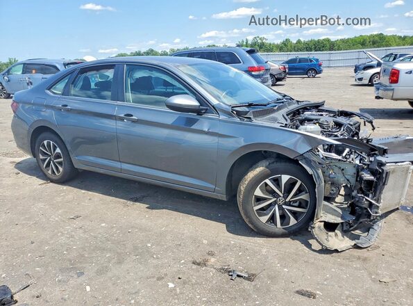 3VW5M7BU0RM064243 2024 VOLKSWAGEN JETTA Gray Przód prawy