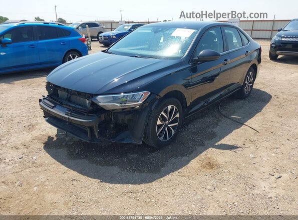 3VW5M7BU0RM093256 2024 VOLKSWAGEN JETTA Black Przód lewy