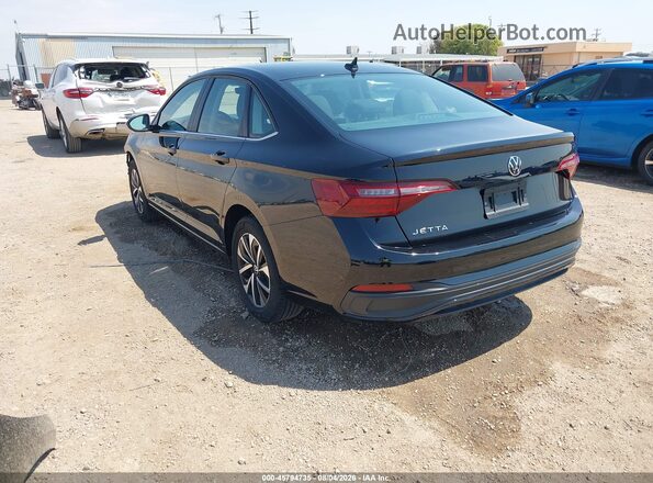 3VW5M7BU0RM093256 2024 VOLKSWAGEN JETTA Black Tył lewy