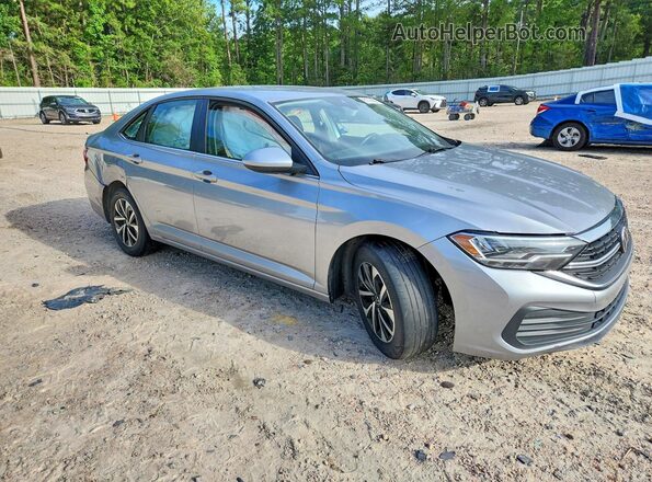 3VW5M7BU1RM010644 2024 VOLKSWAGEN JETTA Silver Передня права чверть