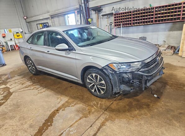 3VW5M7BU2RM037285 2024 VOLKSWAGEN JETTA Gray Przód prawy