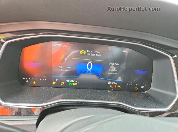 3VW5M7BU2RM092612 2024 VOLKSWAGEN JETTA Черный Вид щитка приборов