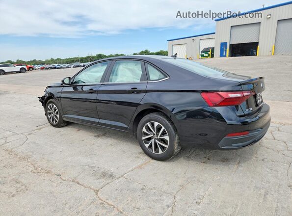 3VW5M7BU2RM092612 2024 VOLKSWAGEN JETTA Черный Задняя левая четверть
