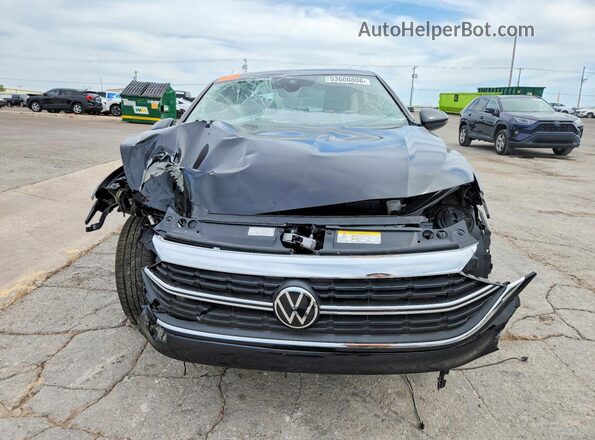 3VW5M7BU2RM092612 2024 VOLKSWAGEN JETTA Черный Вид спереди