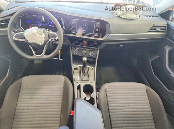 3VW5M7BU4PM051038 2023 VOLKSWAGEN JETTA White Առջևի վահանակի տեսք