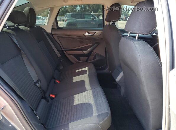 3VW5M7BU5PM040856 2023 VOLKSWAGEN JETTA Gray უკანა სავარძლების ხედი