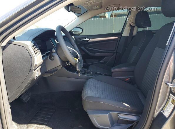 3VW5M7BU5PM040856 2023 VOLKSWAGEN JETTA Gray წინა სალონის ხედი