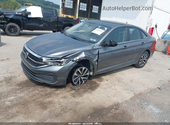 3VW5M7BU5RM092247 2024 VOLKSWAGEN JETTA Gray Przód lewy
