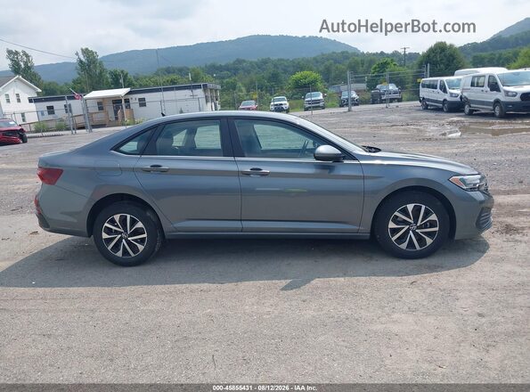 3VW5M7BU5RM092247 2024 VOLKSWAGEN JETTA Gray Widok wnętrza z tyłu